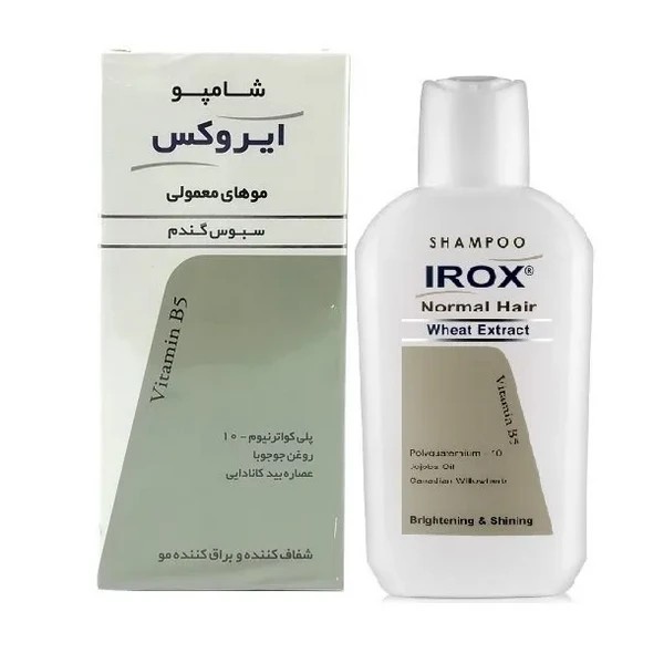 ایروکس شامپو موی معمولی سبوس گندم
