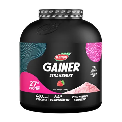 گینر پودر 1800گ کاله توت فرنگی