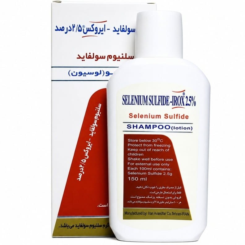 سلنیوم سولفاید شامپو 2/5% ایروکس