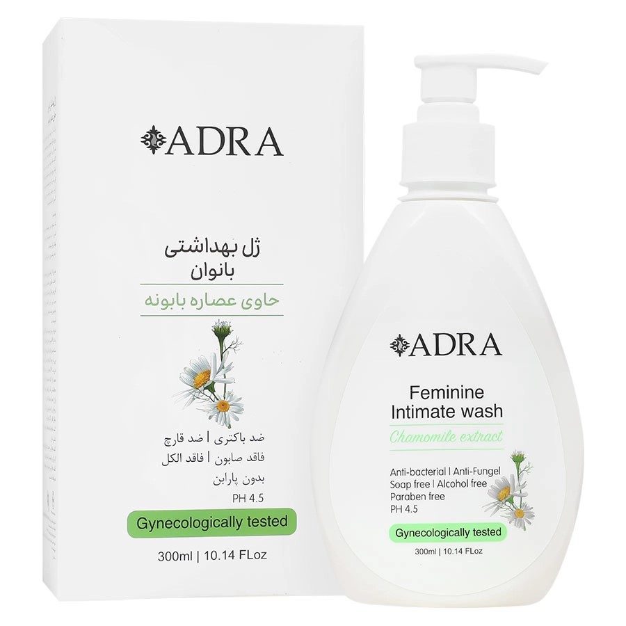 ادرا ژل بهداشتی بانوان بابونه